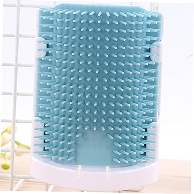 Milisten Cat Self Grooming Brush Rubber Bristles for Cats Wall-Mounted Pet Massage Tool Easy Installation Reduces