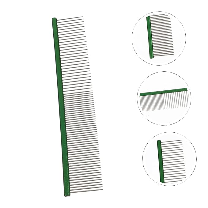 Portable Pet Hair Comb for Dogs and Cats Ergonomic Design for Daily Grooming and Knot Removal Convenient Pet Accessory