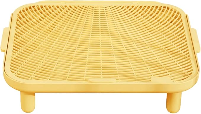 Cat Litter Ramp Trapper Mat Washable Double Layered Non-Slip Step for Indoor Cats Balcony Living Room Foldable- Medium