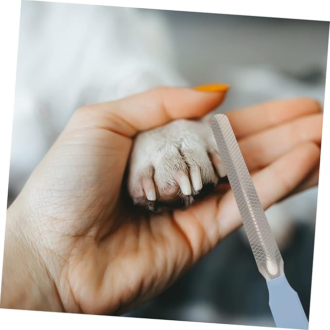 1set Portable Pet Nail Clipper Nail File Ergonomic Design for Easy Use Lightweight and Non- Handle for Comfortable Grooming