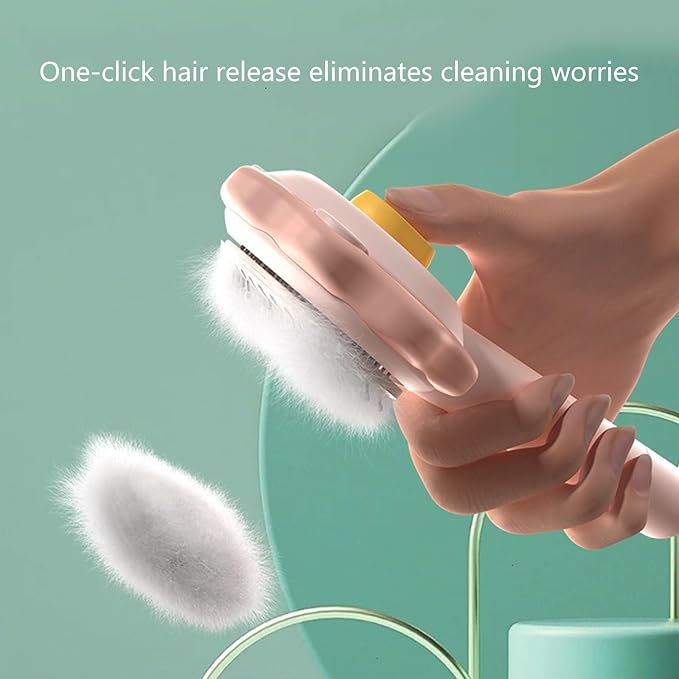 Cats Grooming Deshedding Comb for Cats Remove Loose Hair Cats Massaging Comb Dematting Supply