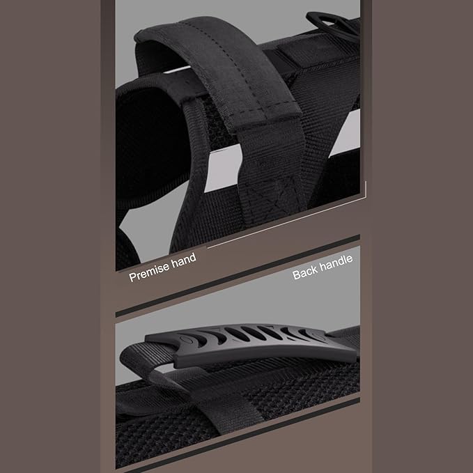 Dog Vest Harnesses Pet Strong Training Walking Swimming Supplies Soft Handle Training Vest Dog Harness with Handle for Large Dogs