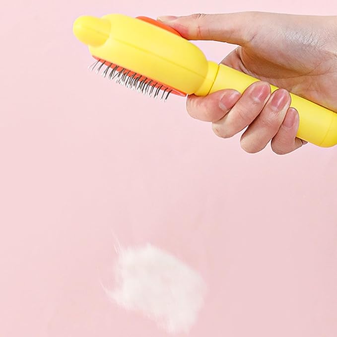 Lovely Shape Pet Comb Deshedding Brush with Easy Function Pet Grooming Accessory Hair Tool Deshedding Brush for Dog Cats