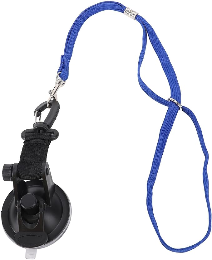 AYNEFY Dog Bathing Tether Other Hiking Camping Supplies Leash with Suction Cup for Dog Cat Shower Grooming Bath Bathing Tether Adjustable Pet Mountaineering Camping (S 62x50cm / 24.41x19.69in)