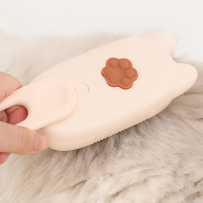 Cats Grooming Brush with Steams Hair Growth Stimulators Multifunctional Pet Brush for Daily Use and Relaxation