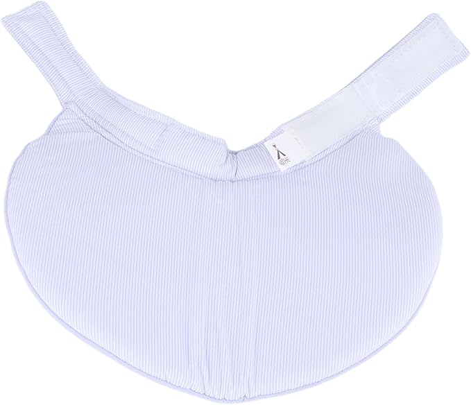 Rengue Soft Adjustable Pet Bib, Bandanas Material, Prevent Licking and Biting, Comfortable for Cats and Dogs, Size M Soft Adjustable Pet Bib, Sponge and Cotton Nan Cat Supplies (Light Blue)