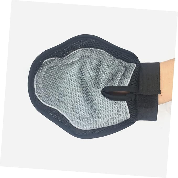 BESPORTBLE Pet Massage Glove Brush Double-Sided Lint Brush Dog Grooming Cats Dogs Easy Odor Removal