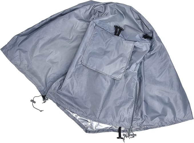 Dogs Wire Crate Cover Pet Cage Cover for Outdoor, Sunproof Pet Kennel for Dogs, 124.5x84x79cm Supplies (Grey)