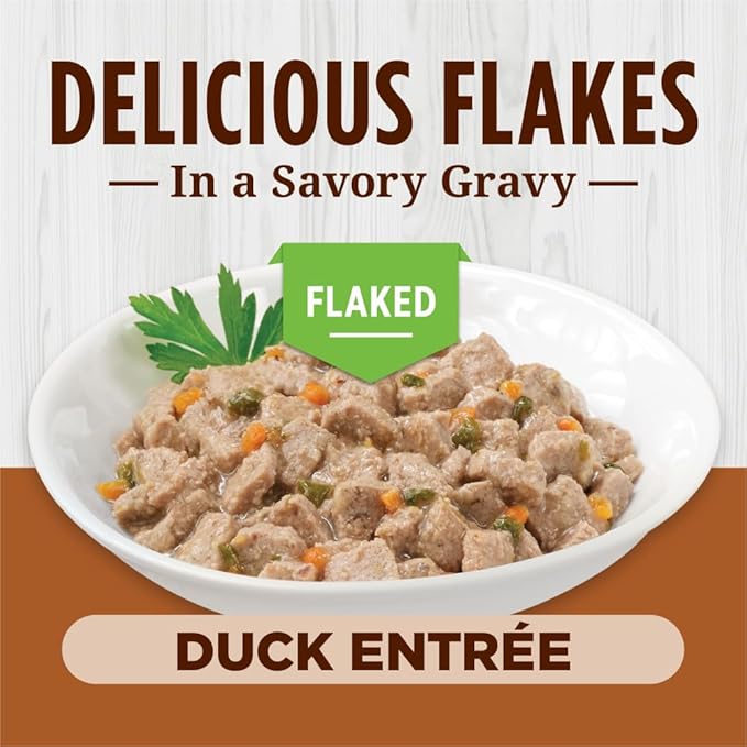 Instinct Flaked Entrée Wet Canned Cat Food - Duck, 3 Ounce (Pack of 24)