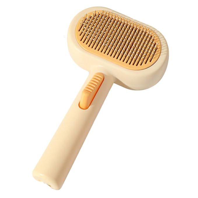 Pet Grooming Comb For Dogs And Cats Gentle Detangling Deshedding Hair Brush Double Side Pet Grooming For Home Use Cats Shedding