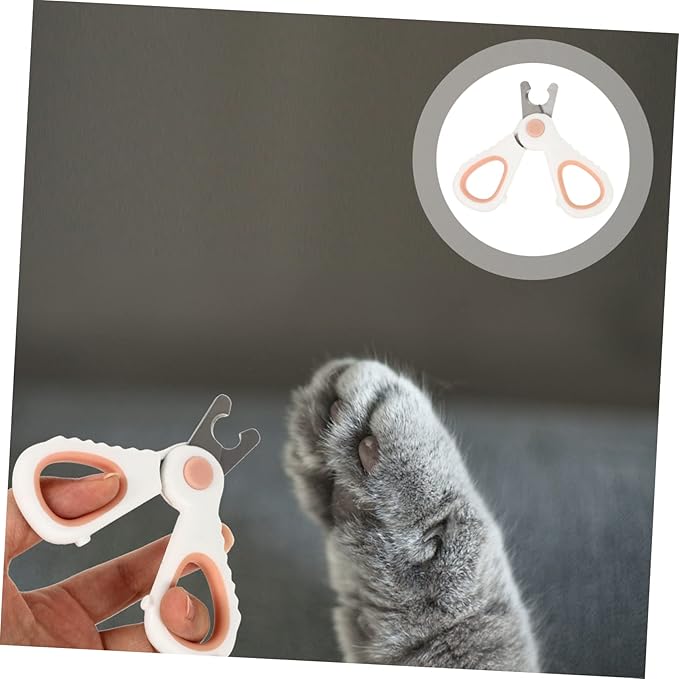 Toyvian 1pc Ergonomic Pet Nail Clipper Dog Nail Cutting Tool Safe Pet Grooming No Quick Injury