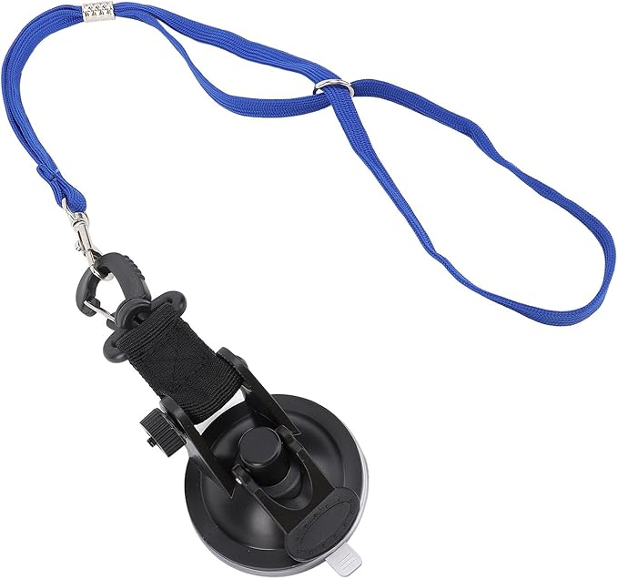Zerodis Other Hiking Camping Supplies Adjustable Pet Bathing Leash with Suction Cup for Dog Cat Shower Grooming Bath Dog Bathing Tether (S 62x50cm / 24.41x19.69in)