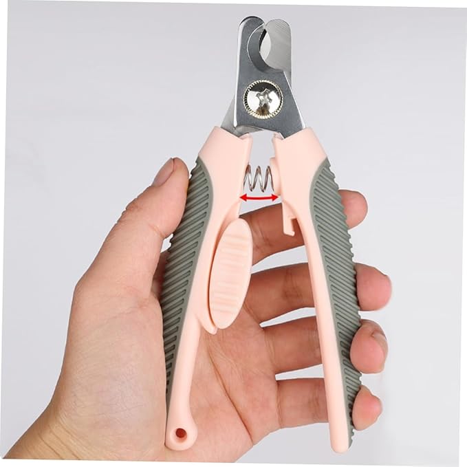 TOYANDONA Pet Nail Clipper for Dogs Cats Durable Non Slip Toenail Cutter Sharp Head Design for Easy Grooming for Kittens and Small Animals Essential Dog Grooming Supplies