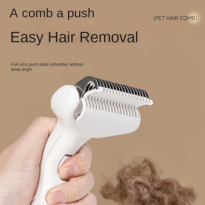 Cat Brush for Shedding - Gentle Self Cleaning Pet Supplies | Cat Short Hair Brush Dematting Comb,for Long Short Bathing Dematting All Breeds Daily Indoor Home