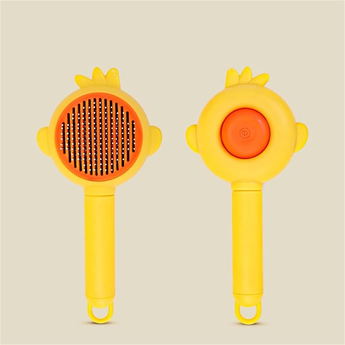 Lovely Shape Pet Comb Deshedding Brush with Easy Function Pet Grooming Accessory Hair Tool Deshedding Brush for Dog Cats
