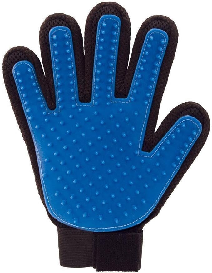 for Pet Dog Cat Gentle Deshedding Brush Grooming Glove Massage Hair Fur Removal Tool