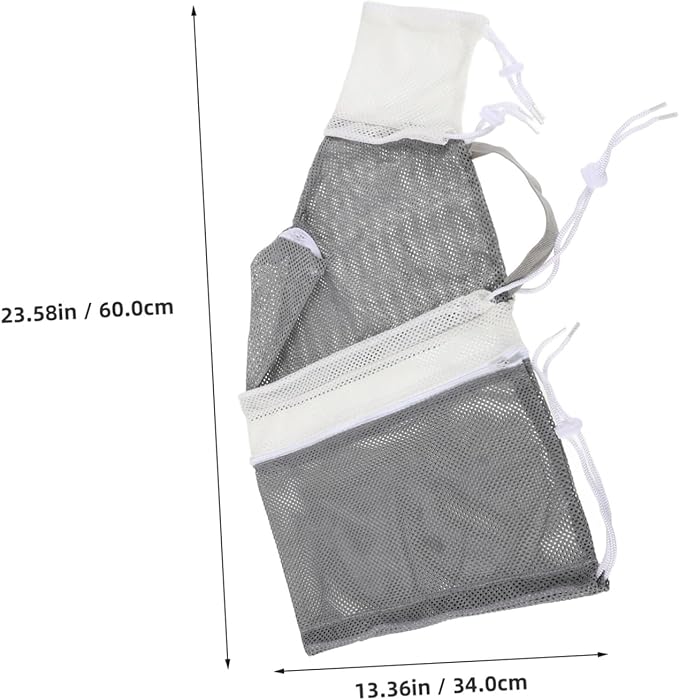 BESPORTBLE Cat Grooming Bag Adjustable Mesh Bathing Nail Trimming for Cats Tough Double Mesh Design for Biting Scratching Resistance for Grooming and Medical Care