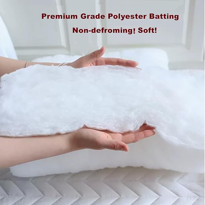 SHENGOCASE 2-Pack Round Cat Kneading Pillow Cushion, 20 Inch White Padding for Dog House Perch