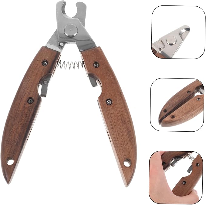 Dog Cat Pet Nail Clipper Precision Trimmer Safe for Pet's Nails Blind Cutting Feature Daily Use Grooming Tool