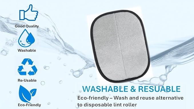 Upgraded Pet Hair Removal Glove – Electrostatic Five‑Finger Design for Effortless Dog & Cat Hair Removal on Couch, Carpet, Car Seats, Bedding & Laundry – Reusable & Washable