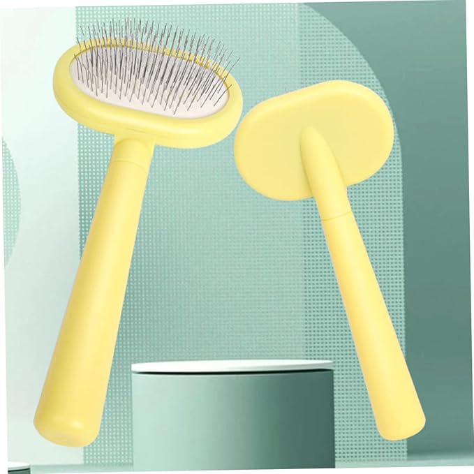 BESTonZON Cat Grooming Comb for Cats and Dogs Massage Grip PET Beauty Tool for Household Grooming and Fur Removal