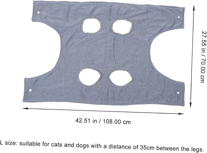 Hemoton Dog Beauty Hammock for Grooming and Bathing Durable Pet Supplies with Easy to Use for Cats and Dogs for Nail Clipping and Ear Care