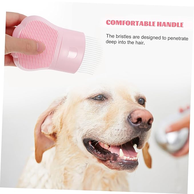Mikikit Cat Grooming Comb Pet Deshedding Brush Massaging Tool for Cats and Dogs