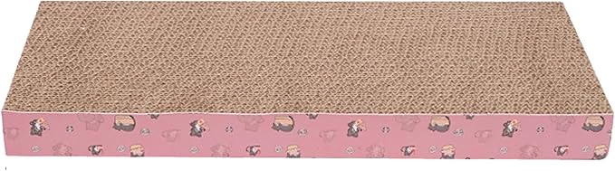 Cat Scratching Board, Cat Scratcher Cardboard, Reversible, Durable Recyclable Cardboard, Double-Sided Design, Cat Scratch Pad for Indoor Cats,Furniture Protectors from Cat Scratching(1-Pack)