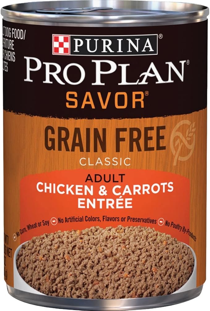 AMERICAN DISTRIBUTION & CO 15337 13 oz Grain Free Chicken & Carrots Entree Dog Food, One Size