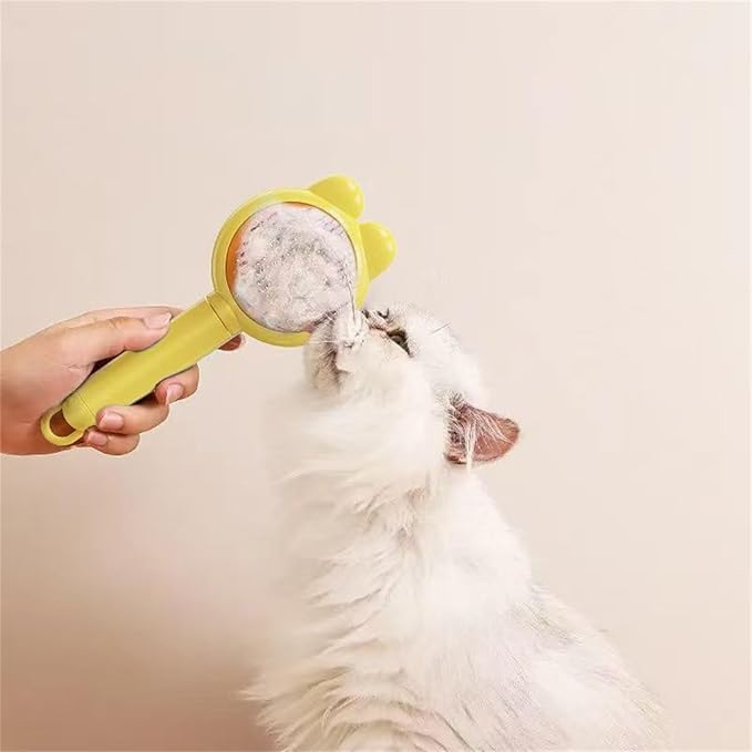 Lovely Shape Pet Comb Deshedding Brush with Easy Function Pet Grooming Accessory Hair Tool Deshedding Brush for Dog Cats