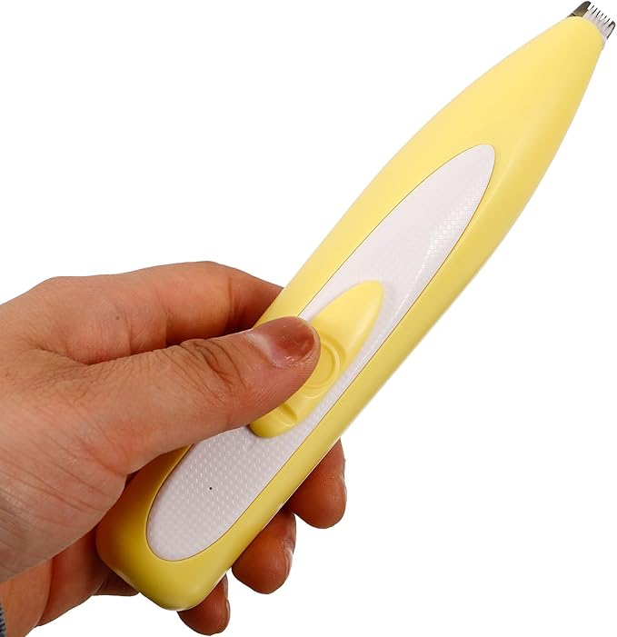 Battery-Powered Quiet Pet Hair Clippers for Dogs and Cats Precise Handheld Hair Trimming Tool for Grooming Anywhere Portable Electric for Professional Fur Removal