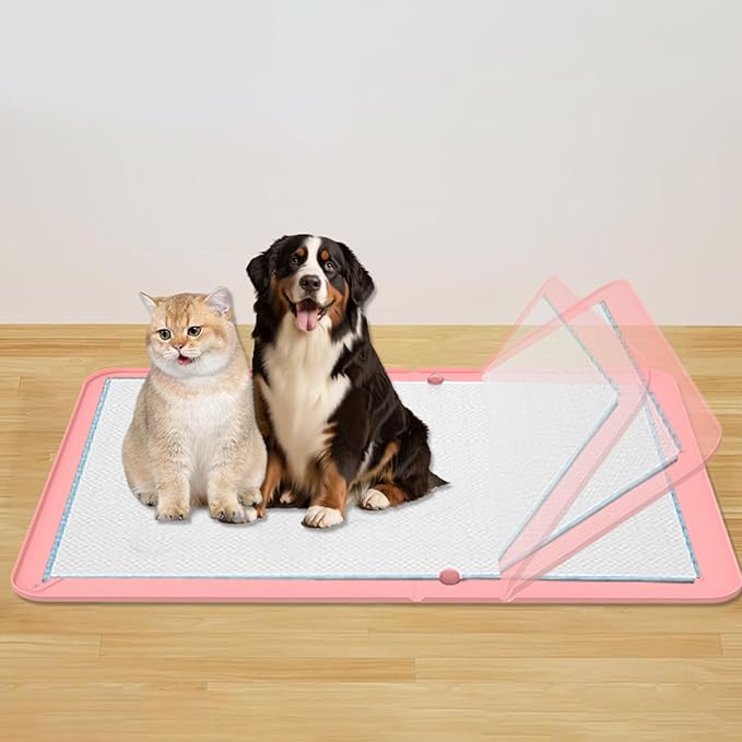Silicone Pet Pad Nonslip Foldable Design Dog Training Mats Family Friendly for Indoor Outdoor Supply Foldable Pee Pad