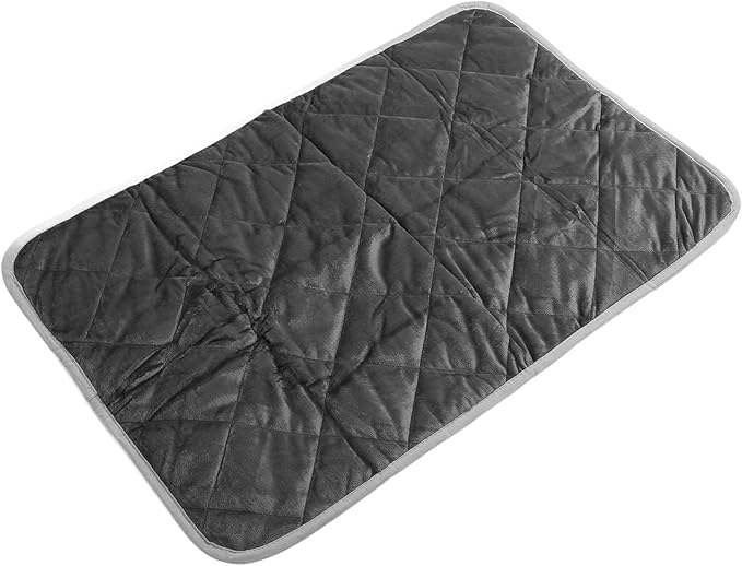HEEPDD Pet Heating Pad, Pad for Indoor Outdoor Pets, Polyester Fleece Material, Ideal for Dogs and Cats Pet Heating, Self Warming Reusable Nan Dog Supplies (L)