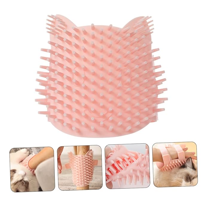 1pc Silicone Cat Grooming Tool Dematting Brush for Matted Fur Cat Massage Comb Pet Brush Comb