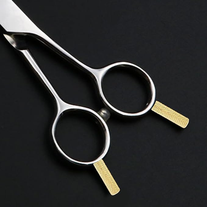 4pcs Pet Hair Scissor Tail Nails Finger Rest Stainless Steel Accessories for Grooming Clippers Professional Pet Hairdressing Tools