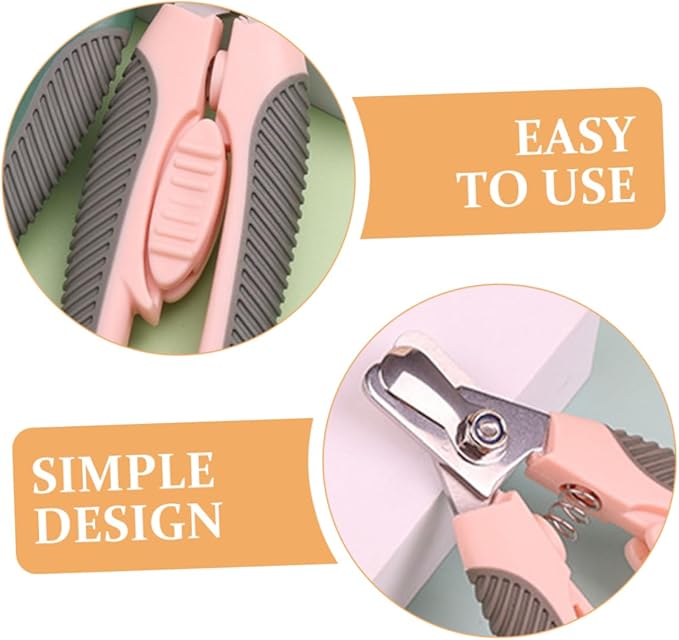 TOYANDONA Pet Nail Clipper for Dogs Cats Durable Non Slip Toenail Cutter Sharp Head Design for Easy Grooming for Kittens and Small Animals Essential Dog Grooming Supplies
