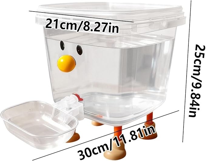 Automatic Fountain Water Dispenser, Large Capacity PP Bowl, Smile Face Flowing System, Pet Hydration, Thirst Quenching, Daily Feeding, Liquid Supply