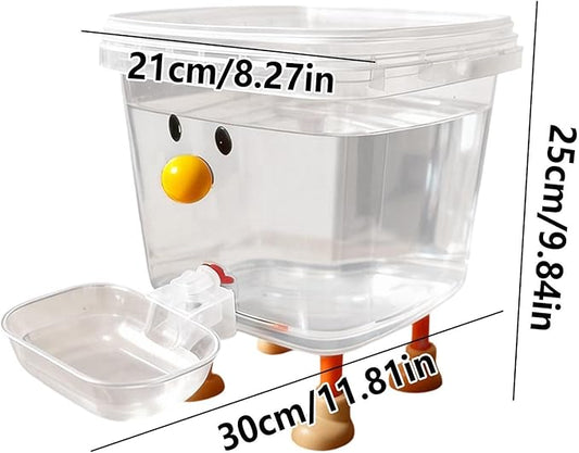Automatic Fountain Water Dispenser, Large Capacity PP Bowl, Smile Face Flowing System, Pet Hydration, Thirst Quenching, Daily Feeding, Liquid Supply