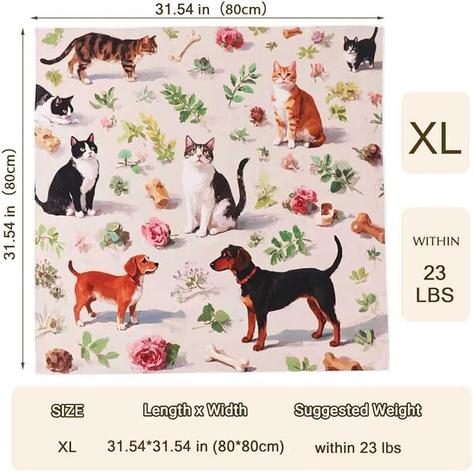 Purrfect Peace Cat Swaddle Wrap – 31.5" Professional Calming Restraint Bag for Grooming, Nail Trimming & Medicine - Adjustable Cat Restraint for Grooming, Nail Clipping & Vet Visits