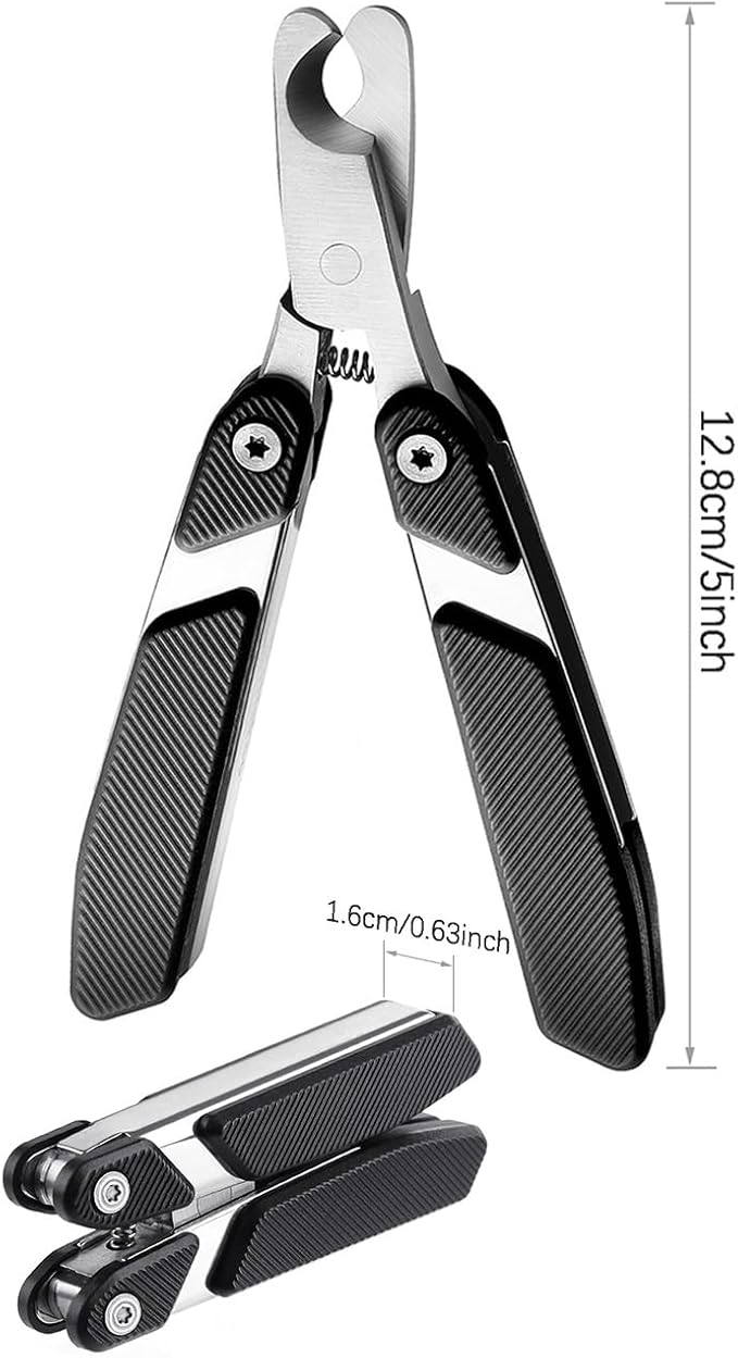 Dog Nail Clippers with Foldable Design Cat Nail Trimmer
