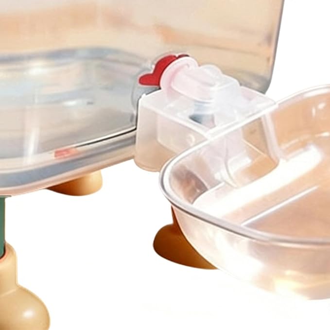 Automatic Fountain Water Dispenser, Large Capacity PP Bowl, Smile Face Flowing System, Pet Hydration, Thirst Quenching, Daily Feeding, Liquid Supply