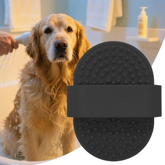 Dog Bath Brush - Soothing Massage Pet Grooming Supplies - Dog Scrubber,for Long Short Haired Puppy Cats Kitten Care