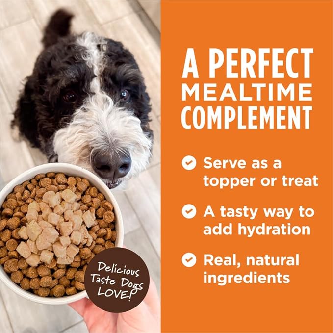 Instinct Healthy Cravings Natural Wet Dog Food Topper, Grain Free Recipe - Real Lamb, 3 oz. Pouches (Pack of 24)