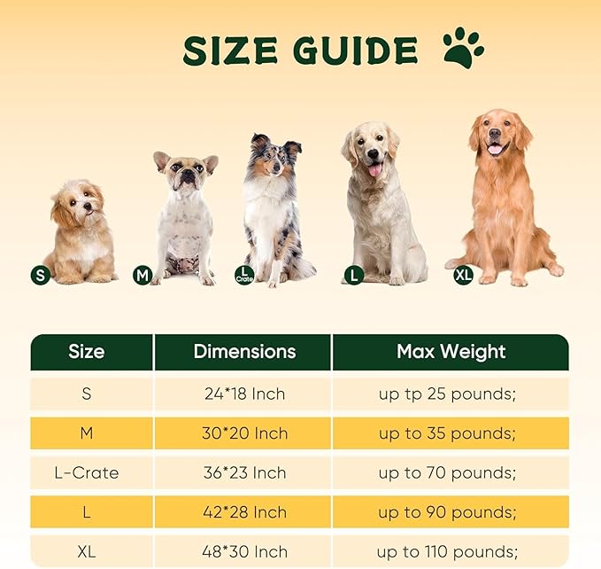 Dog Crate Pad 24 Inch, Washable Plush Crate Mat for Small Dogs and Puppies, Anti Slip Kennel Pad for Metal Crates, Indoor Use and Travel, Brown
