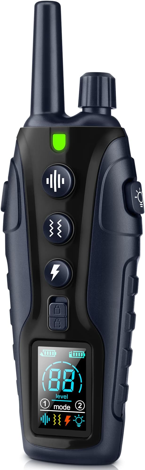 Remote Only for RS3 Dog Training Collar, Remote for Dog Shock Collar with Flashing Light for Night Walks 4000FT Dog Training Remote