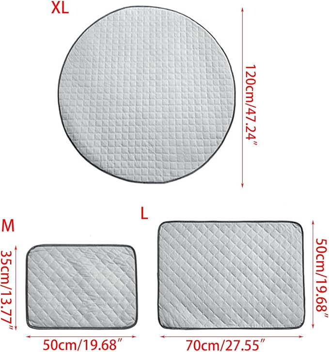 Dog and Puppy Pads Leak-Proof Blanket Pee for Pee Training Mat Rusable Diaper Essential Supplies Pet Training