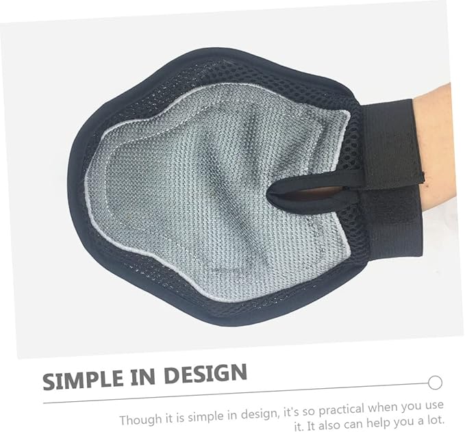 TOYANDONA Double-Sided Silicone PET Grooming Brush Cat Dog Bathing Glove for Easy Shedding Cleaning and Massage Hypoallergenic Grooming Tool for Cats and Dogs
