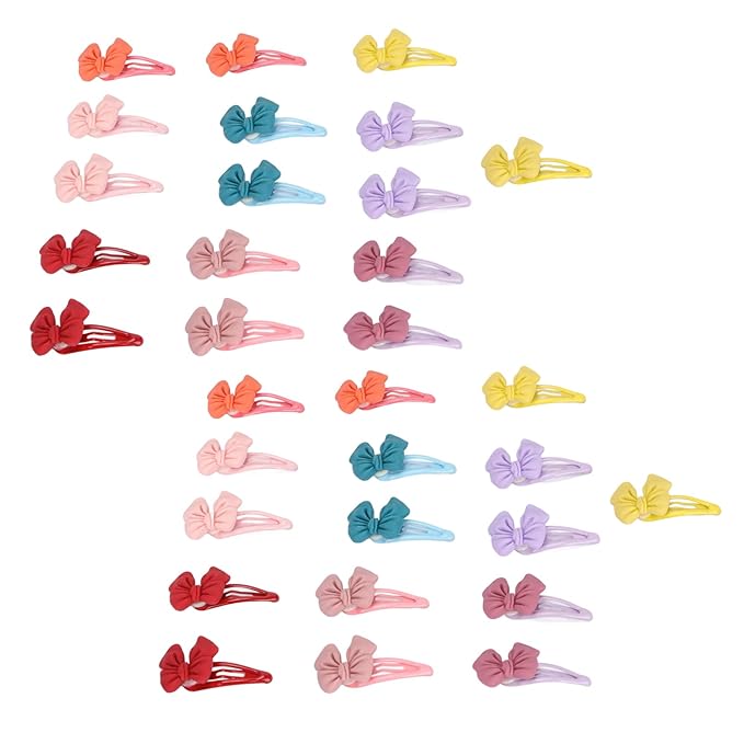 Rengue 32PCS Pet Hair Clips, Hair Accessories Cat Accessories, Ideal for Grooming and Party Celebrations 32PCS Pet Clips, Resin Durable Dog Nan Dog Supplies