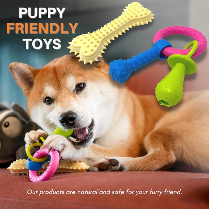 Puppy Heartbeat Toy for Dogs and Puppies – Sleep Aid and Anxiety Relief Stuffed Animal with Calming Heartbeat – Perfect for Dog Separation Anxiety, Puppy Training, and Stress Reduction