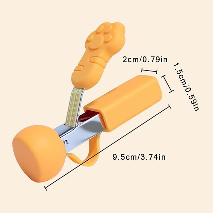 Pet Nail Clippers | Cat Toenail Grooming Tool - Cat Nail Clippers Cutter | for Pet Parents Animal Lovers Groomers Veterinary Clinics Home Salon Shelter Travel Caregivers Daily Routine